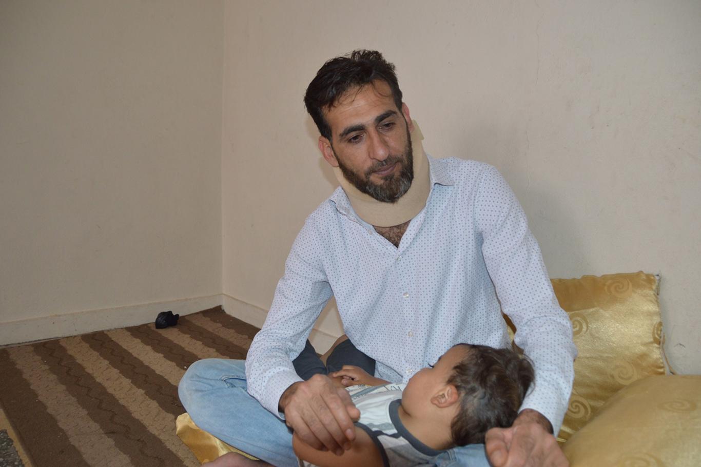Suriyeli aile kendilerine uzanacak bir el bekliyor
